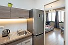 Apartmánová izba Praha centrum Kuchyňa