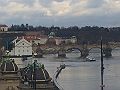 Jednorozec Apartments - CHARLES BRIDGE Balcony View Pohľad do ulice