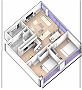 A404 LAGEMA - Apartmán A404 LAGEMA Pôdorys