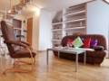 P&O apartments Warsaw Accommodation - Podwale 2 Obývačka