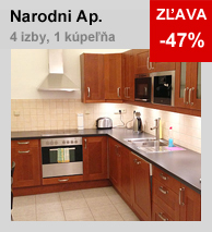 Apartmán Narodni v Prahe