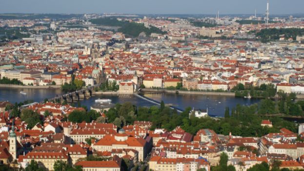 Panoráma Prahy z Petřína